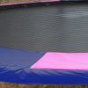 Kahuna Trampoline with Basket ball set – Rainbow, 10 FT