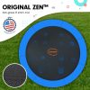 Kahuna Pro Trampoline with Mat, Reversible Pad, Basketball Set – 8 FT