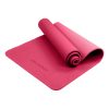 Powertrain Eco-Friendly TPE Pilates Exercise Yoga Mat – Rose Pink, 6 mm