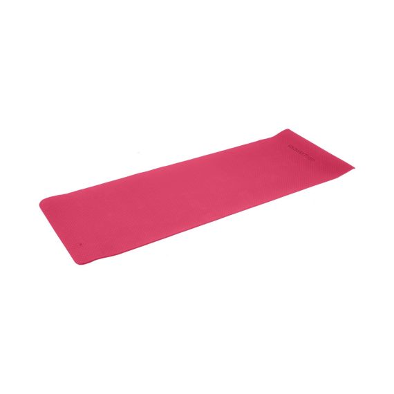 Powertrain Eco-Friendly TPE Pilates Exercise Yoga Mat – Rose Pink, 6 mm